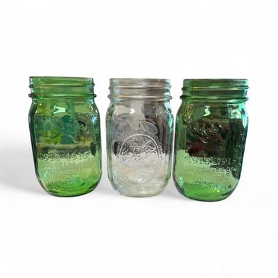 Sale Photo Thumbnail #382: Ball Mason Jars Set of 3 pint