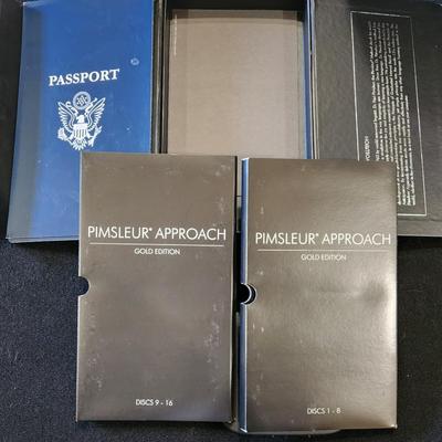 Sale Photo Thumbnail #378: Pimsleur Approach Gold Edition Spanish 1 -- 16 CD  Box Set. All Disks are there.

Will receive all items pictured as is.