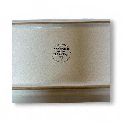 Sale Photo Thumbnail #421: Nova Deruta Ceramica Hand Painted Serving Tray    Made in Italy