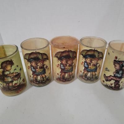 Sugar Crystal Candles