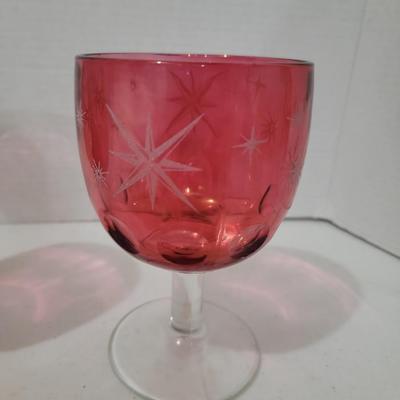 Bartlett Collins Starburst Glasses x2