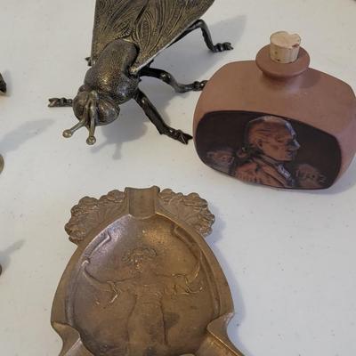 Misc. Brass items and other items