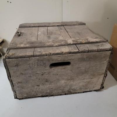 100 year old Golden Grain Juice Co. Crate