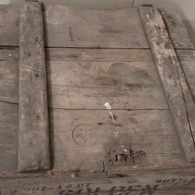 100 year old Golden Grain Juice Co. Crate