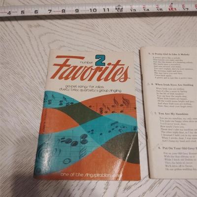 vintage music books