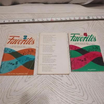 vintage music books