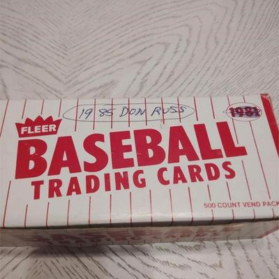 1985 don russ base ball cards