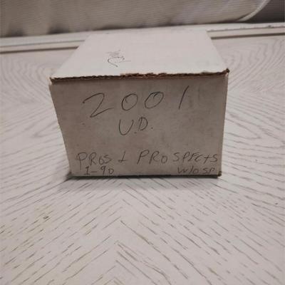 2001 upper deck baseball cards