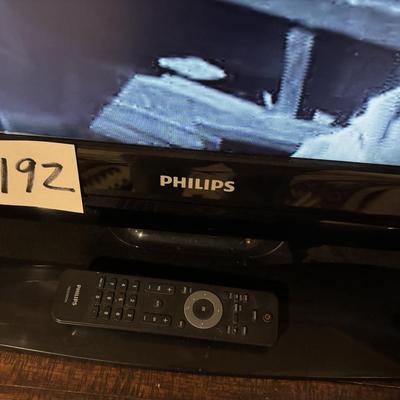 Phillips 42” TV and Remote
