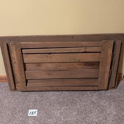 Folding Wooden Table