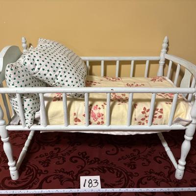 Vintage Doll Bed