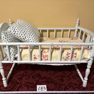 Vintage Doll Bed