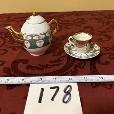 Imperial Porcelain Teapot and Cup