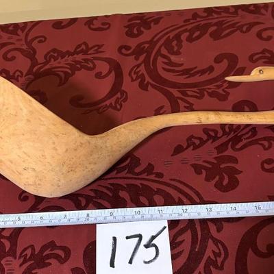 Wooden Swan Ladle