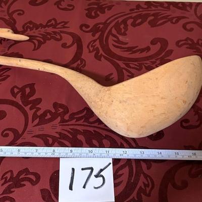 Wooden Swan Ladle