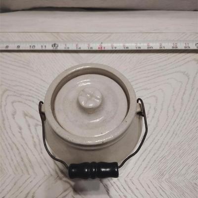 ceramic jar with lid