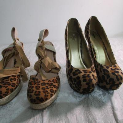 Sale Photo Thumbnail #315: Mossino high heels are size 8, ZBY shoes are size 8 & never worn