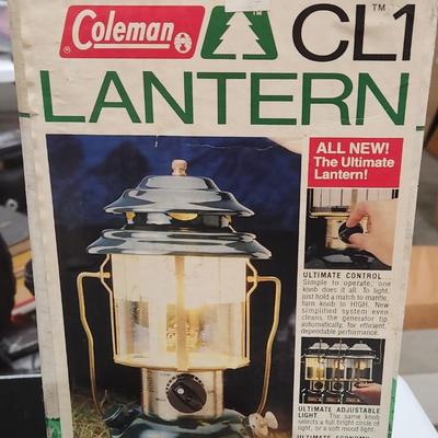 Sale Photo Thumbnail #345: Rare w/ box Coleman Single Mantel CL1 Vintage