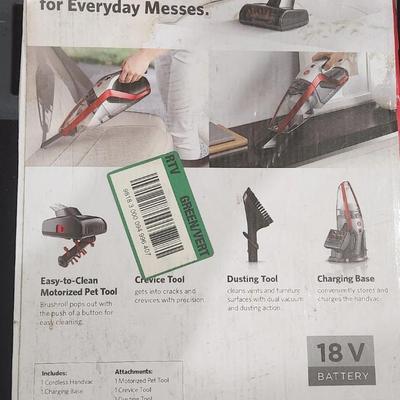Sale Photo Thumbnail #421: Hoover PowerVac Pet 18v Open Box Cordless | Doesn't to have much use or any.