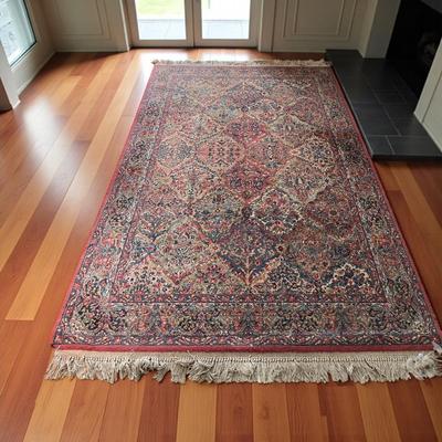 Sale Photo Thumbnail #452: Karastan Multi Color Panel Kirman Rug
Approximately 5'9" X 9'