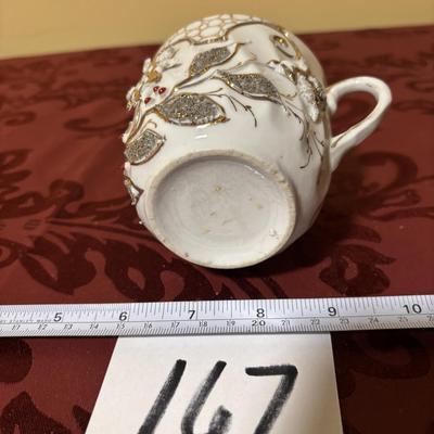 Vintage Mustache Cup
