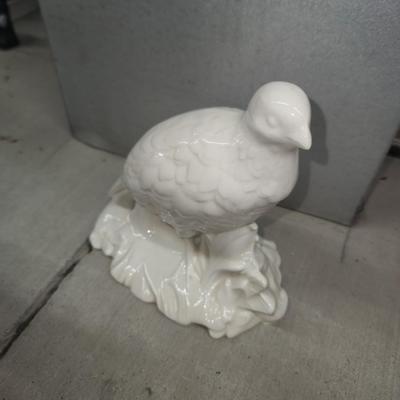 Ceramic quail