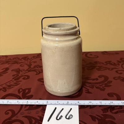 Vintage Stoneware Preserves Jar