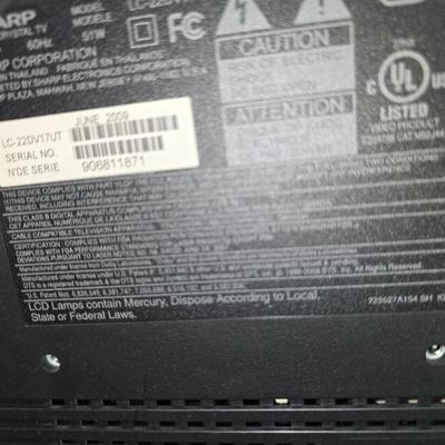Sanyo tv/dvd player