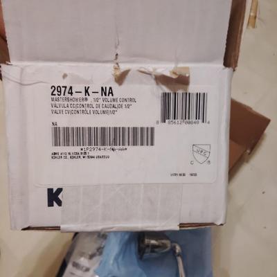 faucet valve and handle