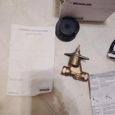 faucet valve and handle