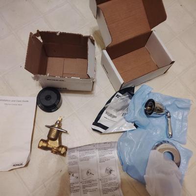 faucet valve and handle