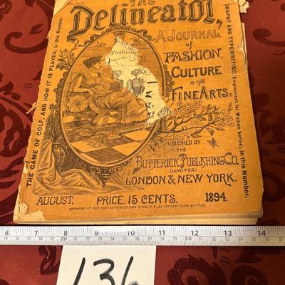 1894 Delineator Fashion Journal