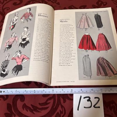 1952 Butterick Pattern Book