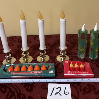 Christmas Candle Lot