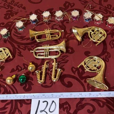 Christmas Music Ornament Lot