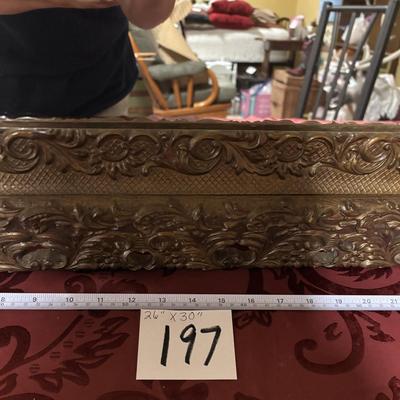 Vintage Wooden Mirror