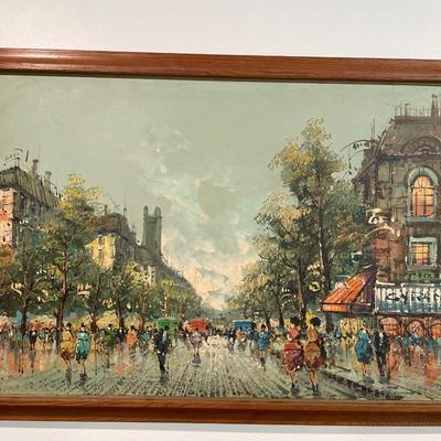 City painting