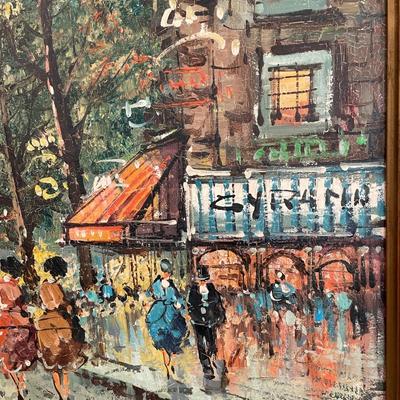 City painting