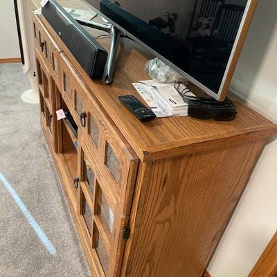 Wood tv stand only