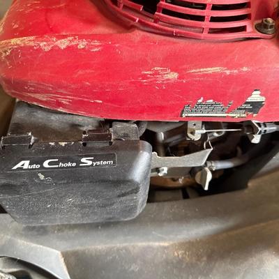 Honda HRX 217 lawnmower/mulcher