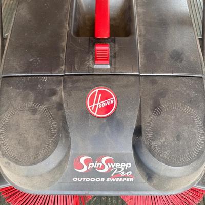 Hoover Spin Sweep Pro outdoor sweeper