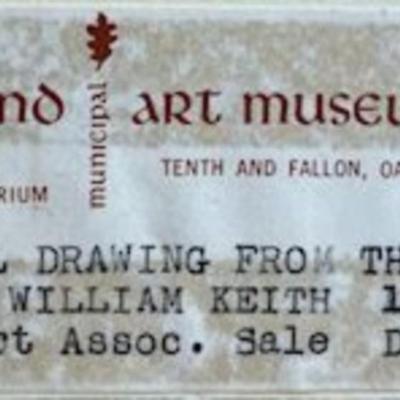 William Keith Drawings From Sketch Book