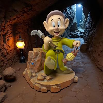 Sale Photo Thumbnail #660: Walt Disney Dopey Bobblehead Figurine
Approximately 4.5" Tall