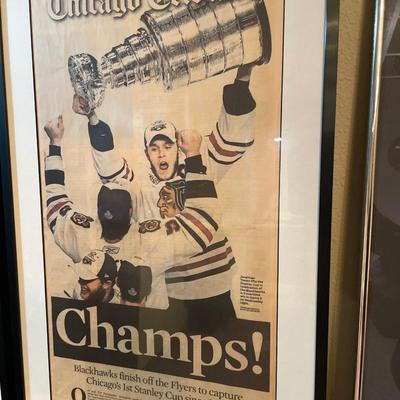 3 framed news sports articles