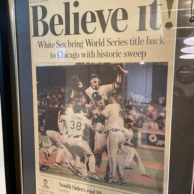 3 framed news sports articles