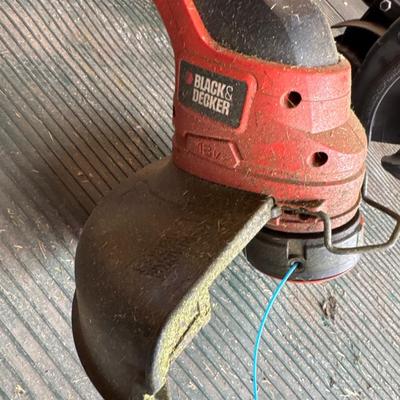 Black & Decker 18 V Weedwhacker cordless and a black and decker Sidewalk edge