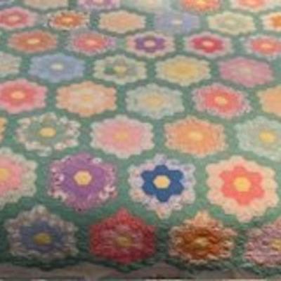 Vintage Queen Size Quilt