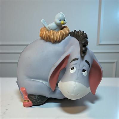 Sale Photo Thumbnail #685: Walt Disney Eeyore and small blue bird Pooh and Friends Figurine
Approximately 4"X3.5"