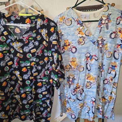 Motorcycle scrubs