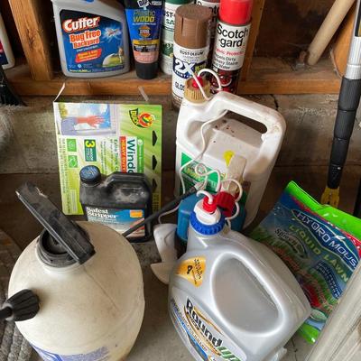 Scotch guard and sprayers